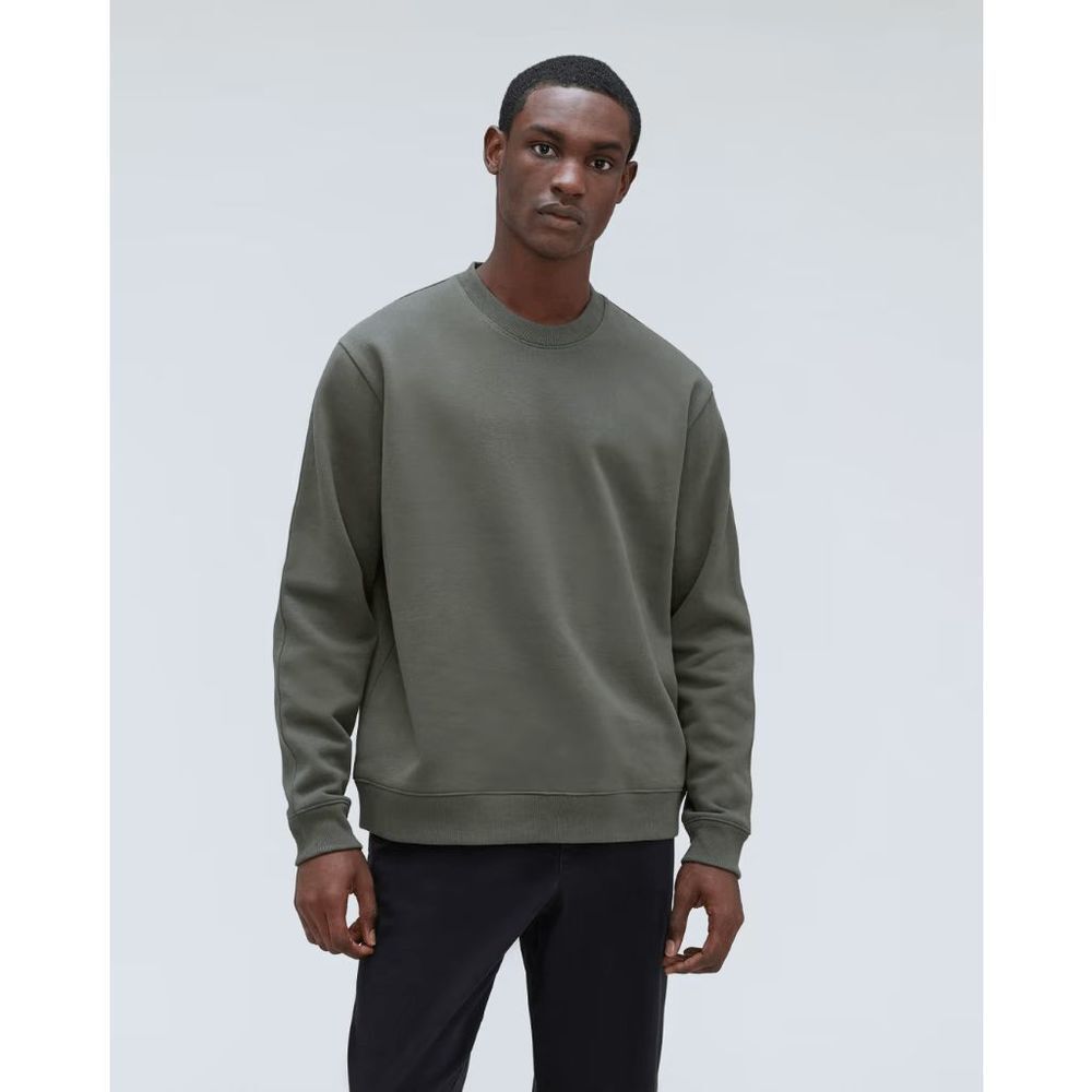 Everlane The Track Crew Neck Pullover Sweatshirt Men's Size Large